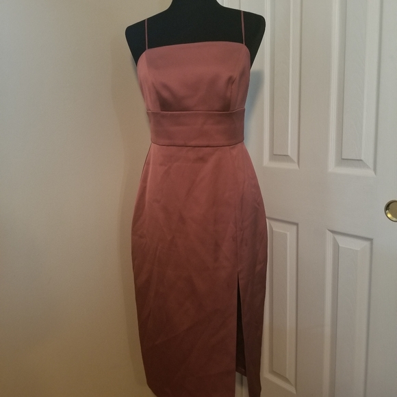 Brand New Ever New Melbourne Dusty Rose Dress - Picture 1 of 3
